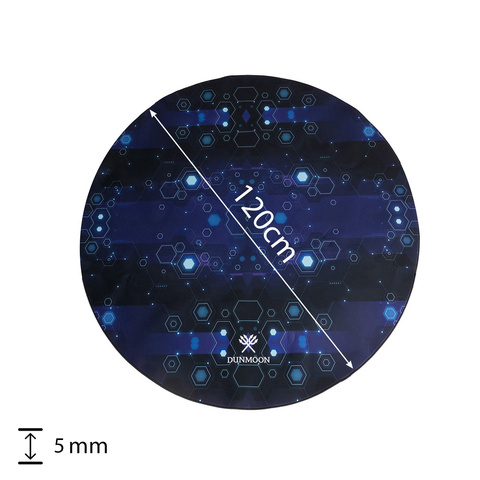 Tapis de jeu rond sous la chaise Dunmoon 25956