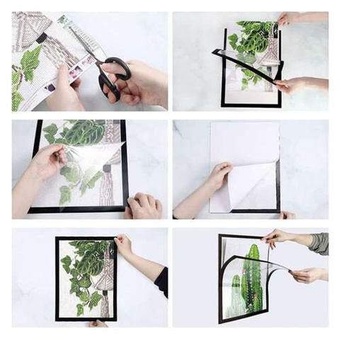 MAGNETIC FRAME PERFECTLY FITTED FOR DIAMOND PAINTING IN SIZE 30 x 40 cm