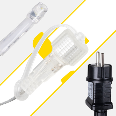 Außenleuchten 100LED 4m Izoxis 26858