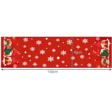 Christmas table runner 150x40cm Ruhhy 22484