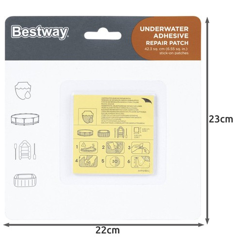 Pool Repair Patch Kit - BESTWAY 62091