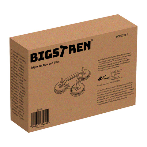 Saugnapf - 3x Bigstrene Halter 22361