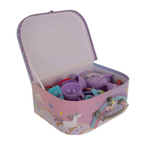 Children's tea set in a suitcase 26368