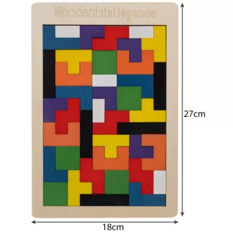 Dřevěné puzzle/ Kruzzel 22667