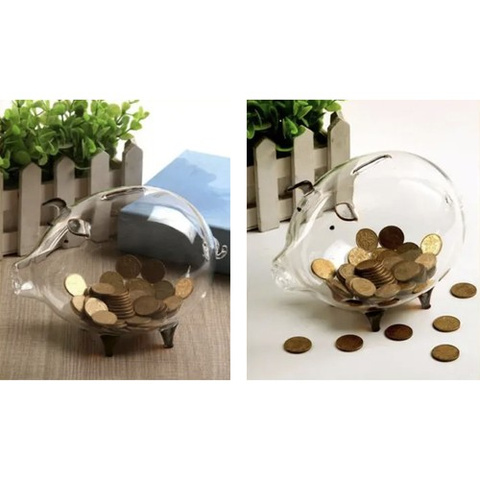 Piggy bank - glass piggy Ruhhy 22588