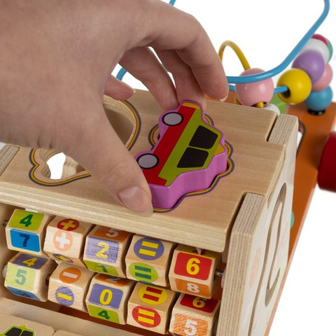 Wooden car sorter Kruzzel 22652
