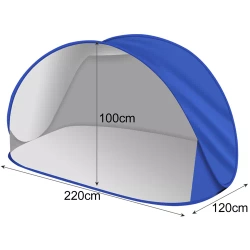 Beach tent 220x120x100cm Trizand 23862