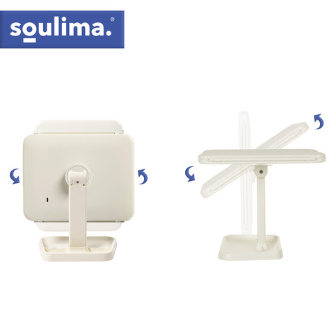 Lusterko kosmetyczne rozkładane LED Soulima 26952