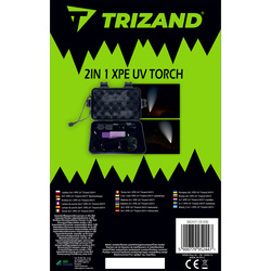 2in1 XPE UV-Taschenlampe Trizand 24311