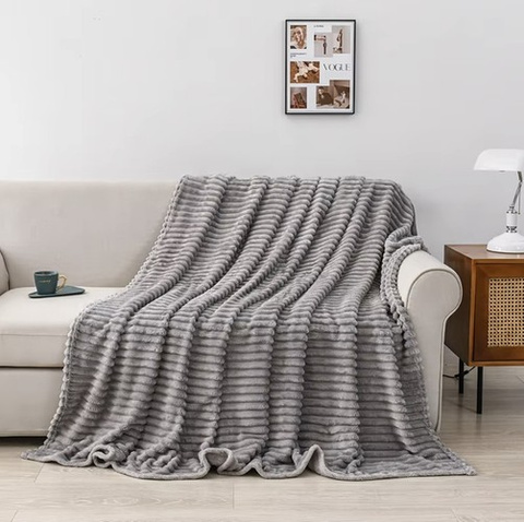 Blanket 1.6x2m - gray Ruhhy 24494
