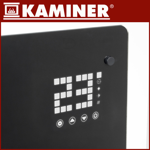 Grzejnik elektryczny szklany Zelva Kaminer 26572