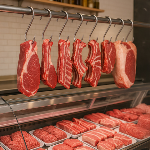 Crochets à fumer - lot de 15 Kaminer 25553