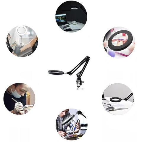 Magnifying glass - black Izoxis 23893