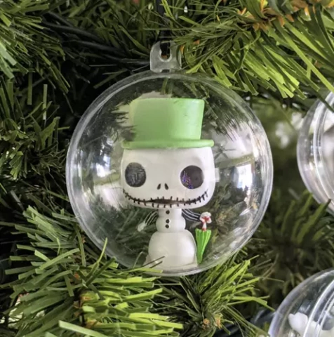 Transparent baubles - set of 12 Ruhhy 20508