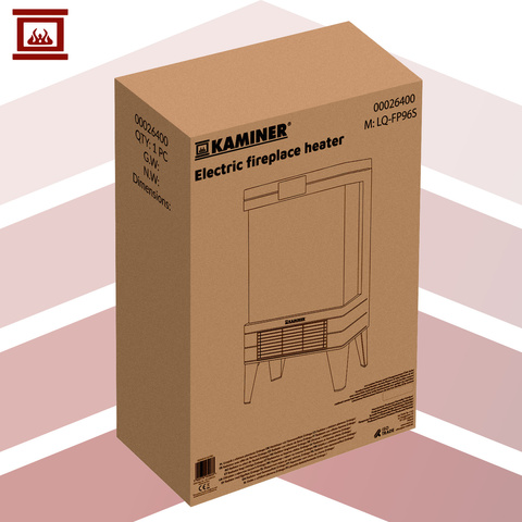 Embego Kaminer 26400 flame effect radiator