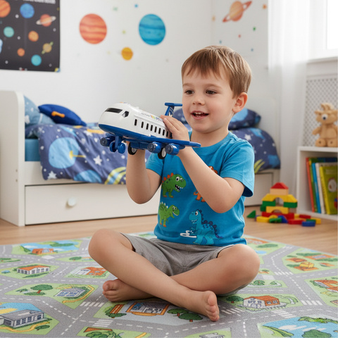 Klappbares Polizeiflugzeug - Parkplatz 26680