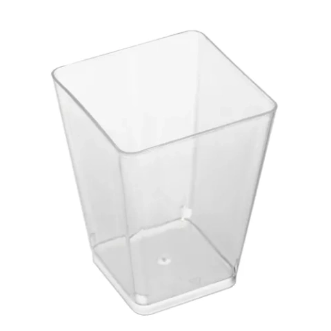 Quadratische Tassen - 50 Stück. 120 ml Ruhhy 21164