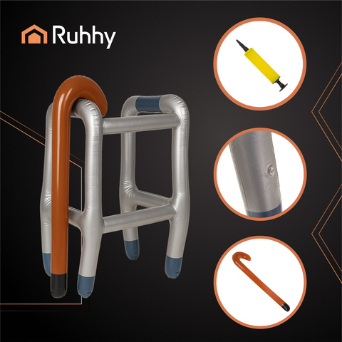 Inflatable walker with cane Ruhhy 26291