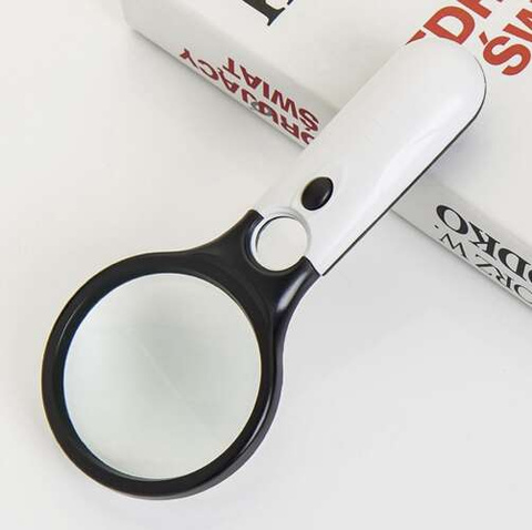 LED illuminated magnifying glass Izoxis 22670