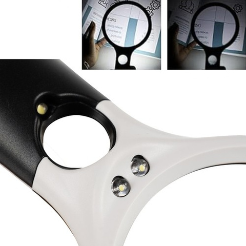 LED illuminated magnifying glass Izoxis 22670