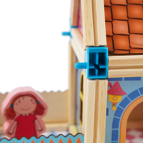 Construction blocks - house 268 pieces Kruzzel 26452