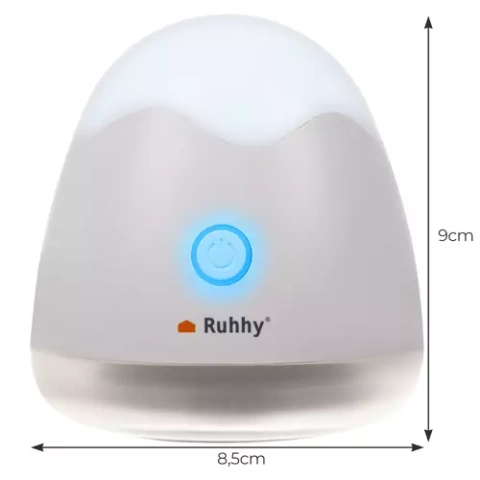 Ruhhy 19162 Clothes Shaver with Night Light