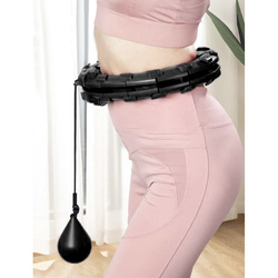 Hula hoop with massager + weight Trizand 25208