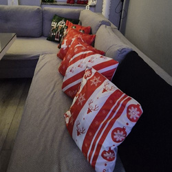 Dekorativer Kissenbezug 45x45xcm Ruhhy x4 24827