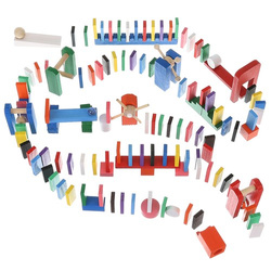 Wooden dominoes 360 pcs Kruzzel 22914