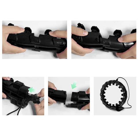 Hula Hoop mit Massagegerät + Trizand 25208 Gewicht