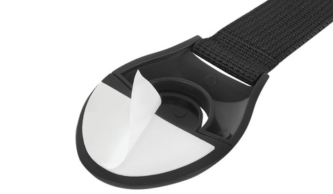 Sicherheitsschloss für Schränke, 10 Stk. Schwarz