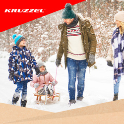 Wooden sled Kruzzel 25217