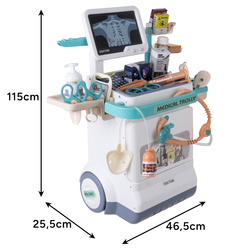 Trousse médicale pour enfants avec accessoires