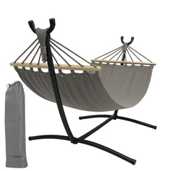 Gartenhängematte 200x150cm Gardlov mit Gestell 25466