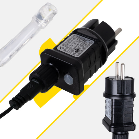 Außenleuchte 500LED 22,5m warmweiß Izoxis 23223