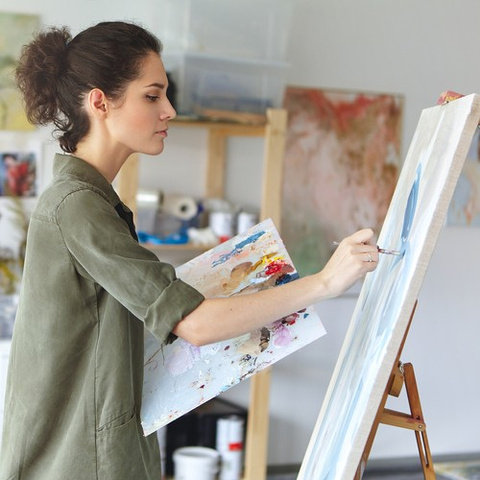 Acrylfarben 24 Stück - 12 ml. Maaleo 20363