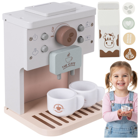 Wooden coffee maker for children Kruzzel 26512