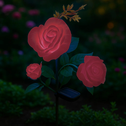Solární lampa růže Gardlov 25282