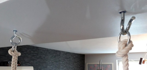 Smėlio spalvos sūpynės NEW H26685
