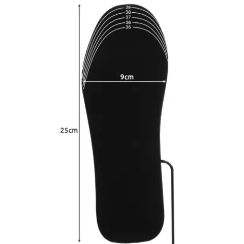 Semelles chauffantes pour chaussures 35-40 Trizand 19702