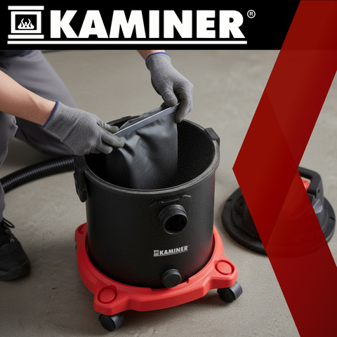 Sac filtrant pour aspirateur 23918 Kaminer 26748