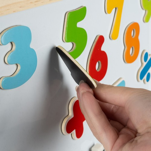 Magnetic chalk board 40x40 cm 25571