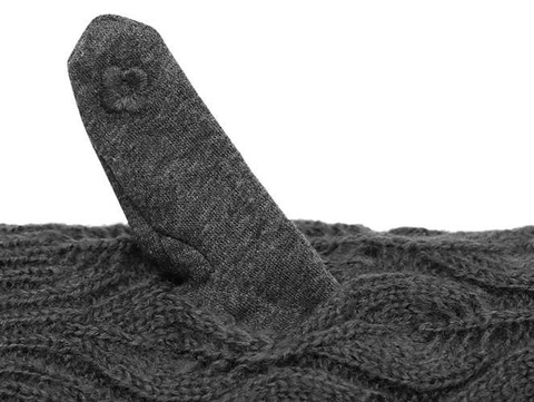 R6412 Touch-Handschuhe – grau