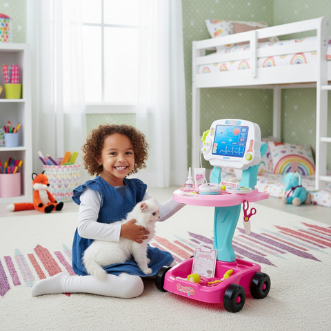 Little Doctor Set - Pink Stroller 26556