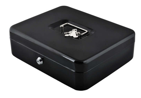 Large black cash box