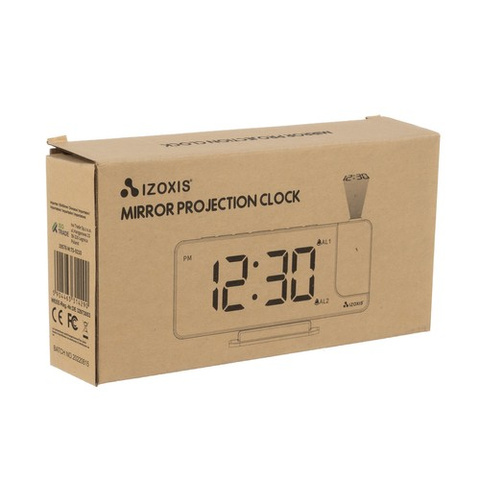 Wecker – LED-Uhr mit Izoxis 19576 Projektor