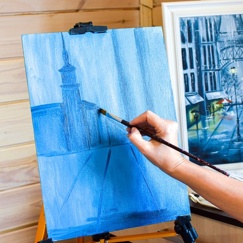 Painting canvas - set of 4 Maaleo 24279