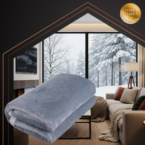 Heizdecke Matte 180x130cm grau Ruhhy 26225