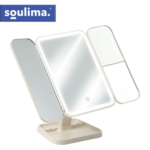 LED-Klappkosmetikspiegel Soulima 26952