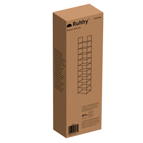 Ruhhy 25564 modular shoe rack